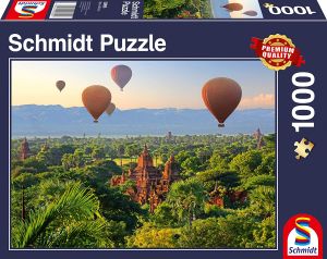 SCM58956 - Puzzle 1000 pezzi Mongolfiere Mandalay Myanmar