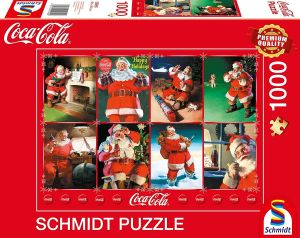 SCM59956 - Puzzle 1000 pezzi Babbo Natale COCA COLA