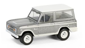 GREEN62030-E - FORD Bronco 1967 grigio dalla serie TV COUNTING CARS in blister cardato