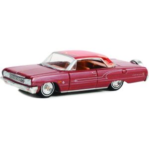 GREEN63030-B - CHEVROLET Impala 1964 California Lowriders rosso metallizzato venduto in blister