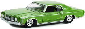 GREEN63030-D - CHEVROLET Monte Carlo 1970 California Lowriders verde metallizzato venduto in blister