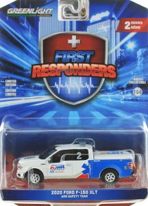 GREEN67060-F - 2020 FORD F-150 XLT AMR Safety Team della serie FIRST RESPONDERS in blister