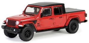 GREEN68050-B - JEEP Gladiator Freedom 2023 rosso della serie SHOWROOM FLOOR in blister