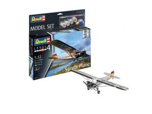 REV63835 - MODELLO SET AEREO SPORTIVO con verniciatura da montare