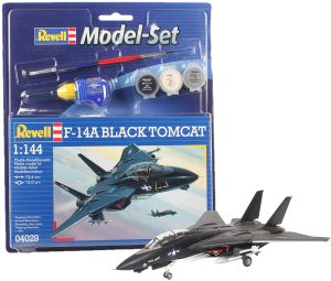 REV64029 - Modellino F-14A Black Tomcat con verniciatura da assemblare