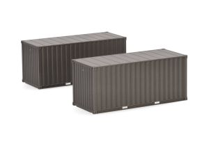 HER747134 - Container 20 piedi grigio - 2 pezzi