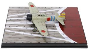 FOV812030B - MITSUBISHI A6M2B tipo 21 Zero Giappone - 11ª Sezione - 4° Hikotai Sumio Nouno - BII-140 Portaerei IJN Hiryu - Pearl Harbor 1941