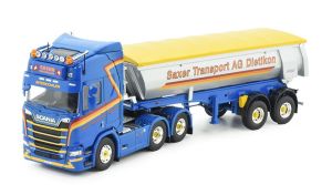 TEK85517 - SCANIA Next Generation R770 6x4 con ribaltabile Meiller 2 assi SAXER