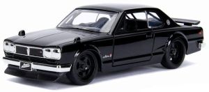 JAD99602 - NISSAN Skyline 2000 GT-R VELOCE E FURIOSA 1971 Nero