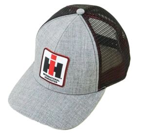 A2941 - Cappello INTERNATIONAL grigio con dorso in maglia nera