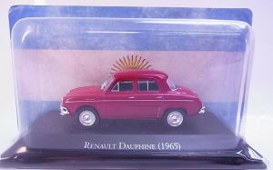 MAGARG15 - RENAULT dauphine 1965 rosso