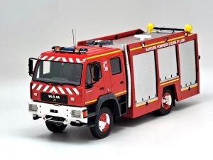 ALERTE0149A - MAN LE 14.220 Bemaex FSR SDIS-28 Eure et Loir con segnaletica bianca