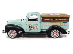 AMMAWSS138 - Camion FORD 1940 MONOPOLY verde e nero