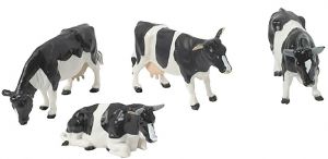 BRI40961 - 4 vacche HOLSTEIN