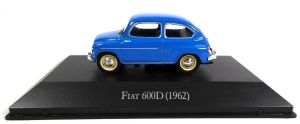 MAGARG04 - FIAT 600D 2 porte 1962 blu venduta in blister