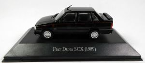 MAGARGAQV14 - FIAT Duna SCX 1989 berlina 4 porte nera venduta in blister