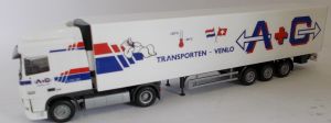 HER1776 - DAF XF 10 SC 4x2 con semirimorchio frigorifero 3 Assi - Trasporto A+G