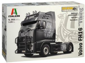 ITA3931 - VOLVO FH16 Viking 4x2 trasporto Gapik Show Truck modello da assemblare e dipingere