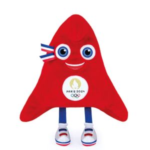 JO2502 - Mascotte ufficiale dei Giochi Olimpici di Parigi 2024 - 38 cm