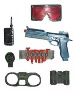 LPE51/51082 - Kit Accessori Militari - 7 Pezzi