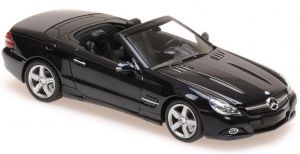 MXC940037531 - MERCEDES BENZ Classe SL cabriolet aperto 2008 blu scuro metallizzato