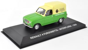 NET0038 - RENAULT R4 furgone 1966 Interflora italiana