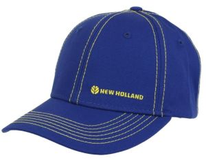 CASNH2185 - NEW HOLLAND Cappellino blu con logo giallo