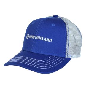 CASNH602 - NEW HOLLAND Cappellino in rete grigio blu