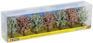 NOC25092 - Set di 7 alberi da frutto fioriti 8cm