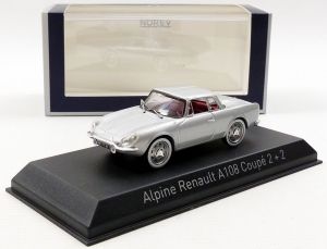 NOREV517821 - ALPINE RENAULT A108 Coupé 2+2 1961 grigio argento