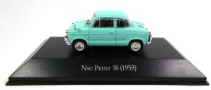 MAGARG33 - NSU Prinz 1959 2 ante turchesi vendute in blister