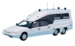 PER918 - CITROEN XM Tissier 1007 bianco con decalcomanie Ambulanze - Edizione limitata a 150 esemplari.