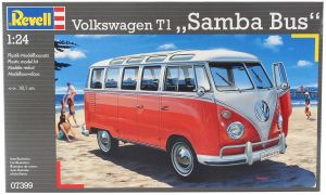 REV07399 - VOLKSWAGEN T1 Samba Bus modello da montare e verniciare