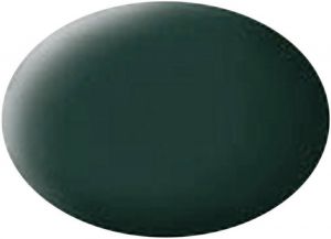 REV36140 - Colore acrilico verde nero opaco vasetto da 18 ml