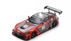 SPASB723 - MERCEDES-AMG GT3 #4 CrowdStrike Racing by Riley 24h SPA 2023 G.Kurtz / I.James / C. Braun / F.Fraga - Limitato a 300 esemplari.