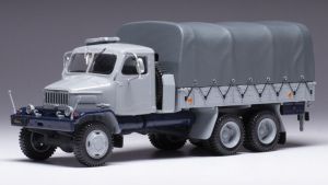 IXOTRUD005 - PRAGA V3S & 6 WD 6x6 rettilineo con telone 1962 grigio