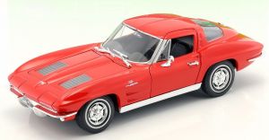 WEL24073W - CHEVROLET Corvette 1963 rossa