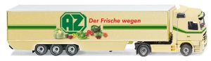 WIK052804 - MERCEDES BENZ Actros 4X2 con semirefrigerato 3 assi AZ Der Frische Wegen