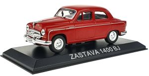 MAGLCZAS1400 - ZASTAVA 1400 BJ berlina 4 porte 1950 rossa venduta in blister