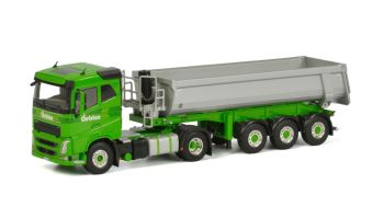 WSI01-1698 - VOLVO FH4 4x2 con rimorchio ribaltabile a 3 assi CHRISTEN AG