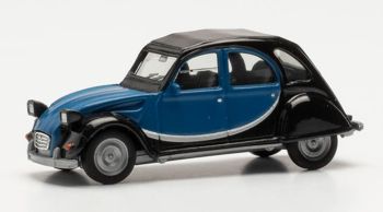 HER020817-006 - CITROEN 2 CV blu charleston e nero