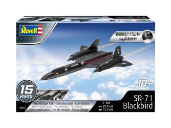 REV03652 - Lockheed SR-71 Blackbird aereo da combattimento da assemblare con un semplice clic