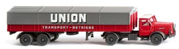 WIK051406 - Autocarro 4X2 Henschel Union Transport Rimorchio a 2 assi