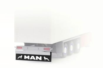 HER054362 - Accessori paraspruzzi posteriori per camion MAN - 8 pezzi