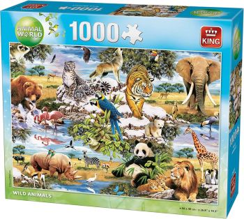 KING05481 - Puzzle da 1000 pezzi Meraviglie della natura