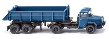 WIK067706 - Camion con cassone posteriore blu - MAGIRUS DEUTZ