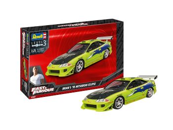 REV07691 - MITSUBISHI Eclipse 1995 FAST & FURIOUS da assemblare e dipingere