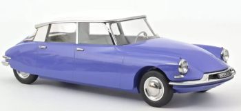 NOREV121569 - 1959 CITROEN DS 19 Blu Delphinium e Bianco