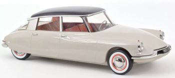 NOREV121570 - CITROEN DS 19 1959 Gris Rosé et Aubergine