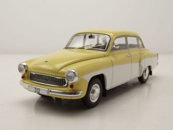 WBXWB124144 - 1965 WARTBURG 312 Giallo e bianco